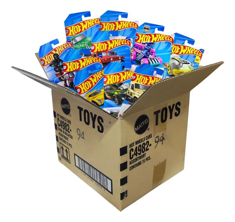 Hot Wheels Caixa 72 Carrinhos Sortido 2026 94NH HH - Mattel