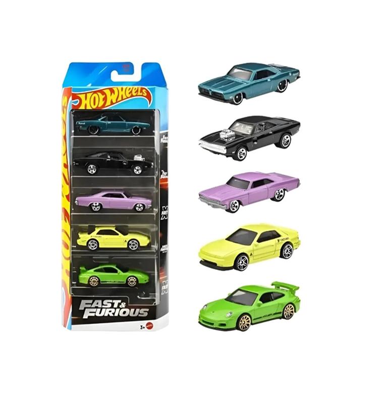 Hot Wheels Fast & Furious 2025 Edi Limitada Kit C/ 5 carros