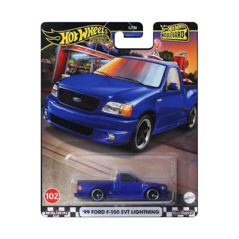 Hot Wheels Premium 99 Ford F-150 SVT Lightning - Mattel - Carrinho