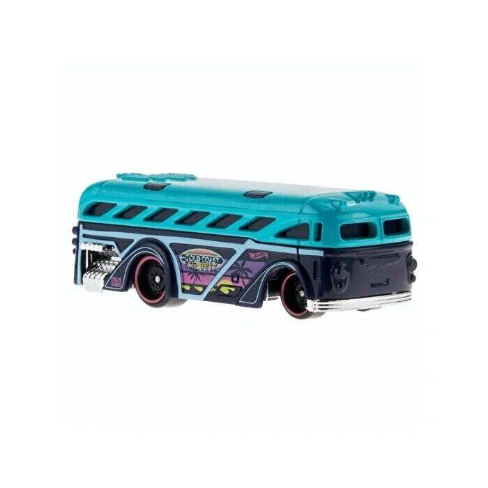 Hot wheels - surfin' school bus - 24/250 - Hot Wheels - Mattel