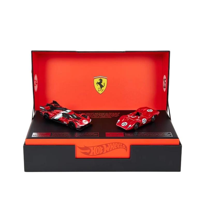 Hot Wheels x Ferrari Heritage Set - Carrinhos de Brinquedo