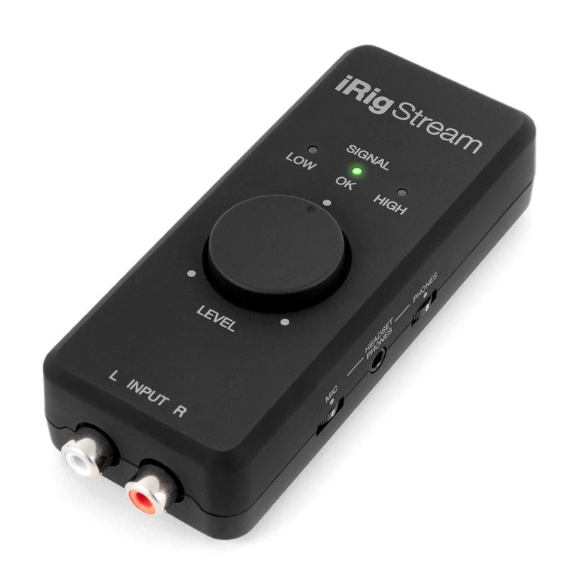 IK Multimedia iRig Stream 本体　ジャンク？ Interface de Áudio IK Multimedia iRig Stream - para iPhone, iPad e