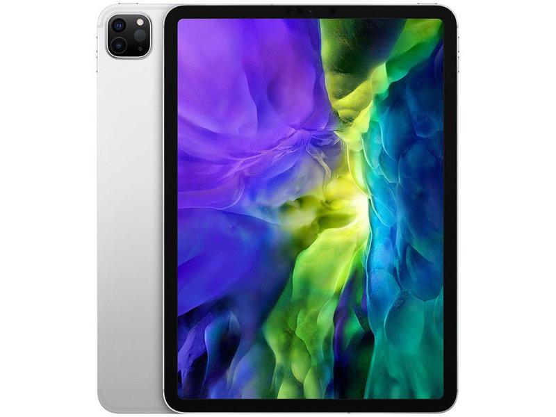 iPad Pro 11” 2ª Geração Apple Wi-Fi + Cellular - 256GB Prateado