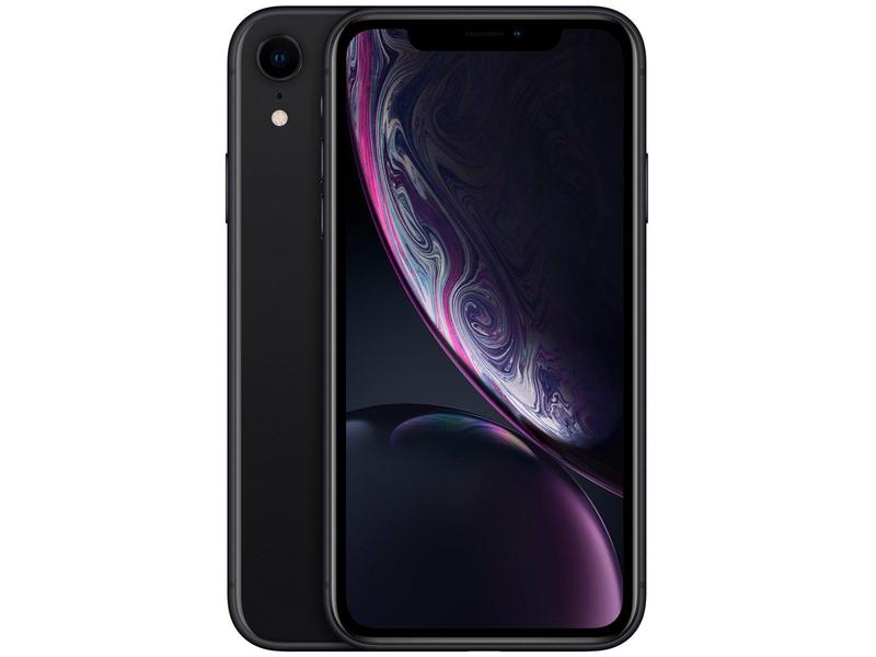iPhone XR Apple Preto, 128GB Desbloqueado - MH7L3BR/A - iPhone