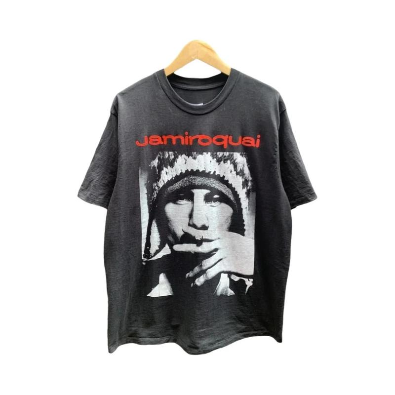 Jamiroquai 90s básico masculino e feminino unissex manga curta