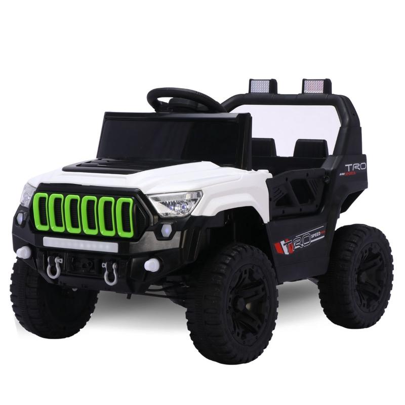 Jipe Elétrico Infantil Titan XR Bateria 12v Música Farol e