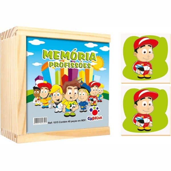 Jogo da Memória Profissões (Ciabrink)