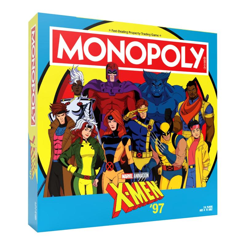 Jogo de tabuleiro Monopoly X-Men '97 Edition oficialmente
