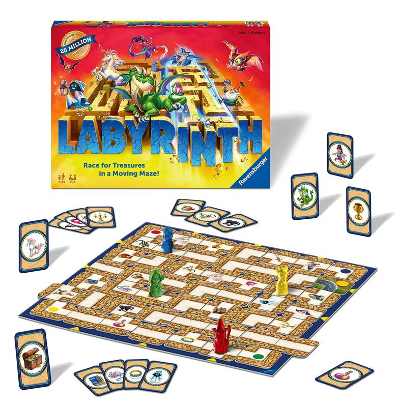 Jogo de Tabuleiro Ravensburger Labyrinth - Família (7+) - Livros