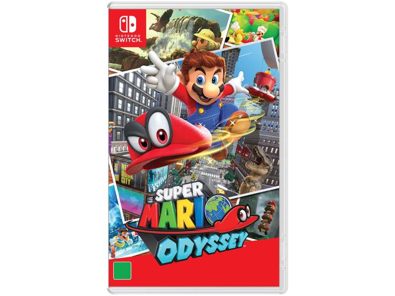Jogo Super Mario Odyssey, Nintendo Switch - HBCPAAACA - Jogos