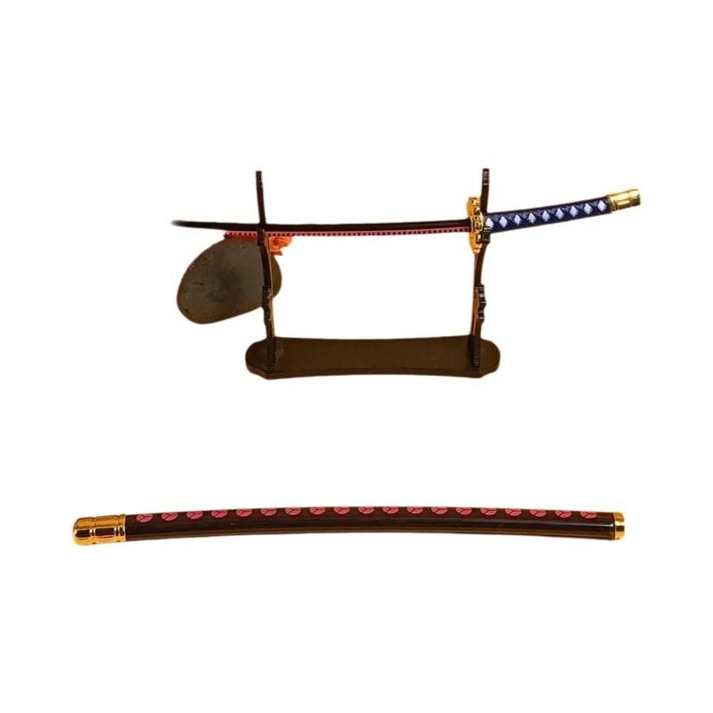 Katana Roronoa Zoro De Aço De 10 Polegadas Em Tamanho Real, Sabre