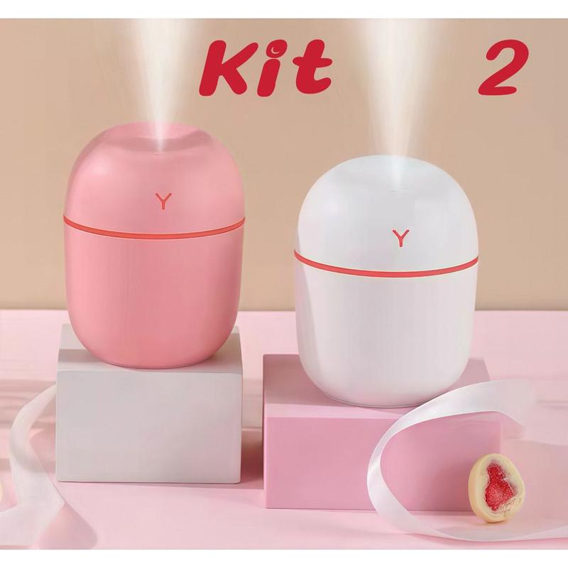 Kit 2 Umidificador Atomizador de Ar Portátil para Casa