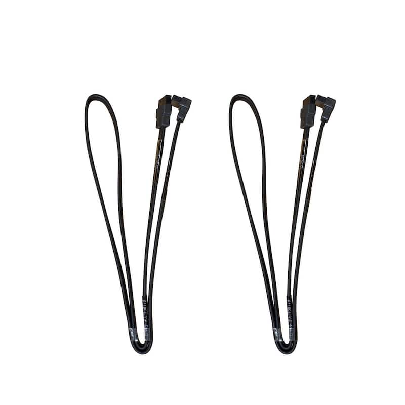Kit 2 Unidades Cabo Sata 3 6gbps 60 Cm 90º Com Trava