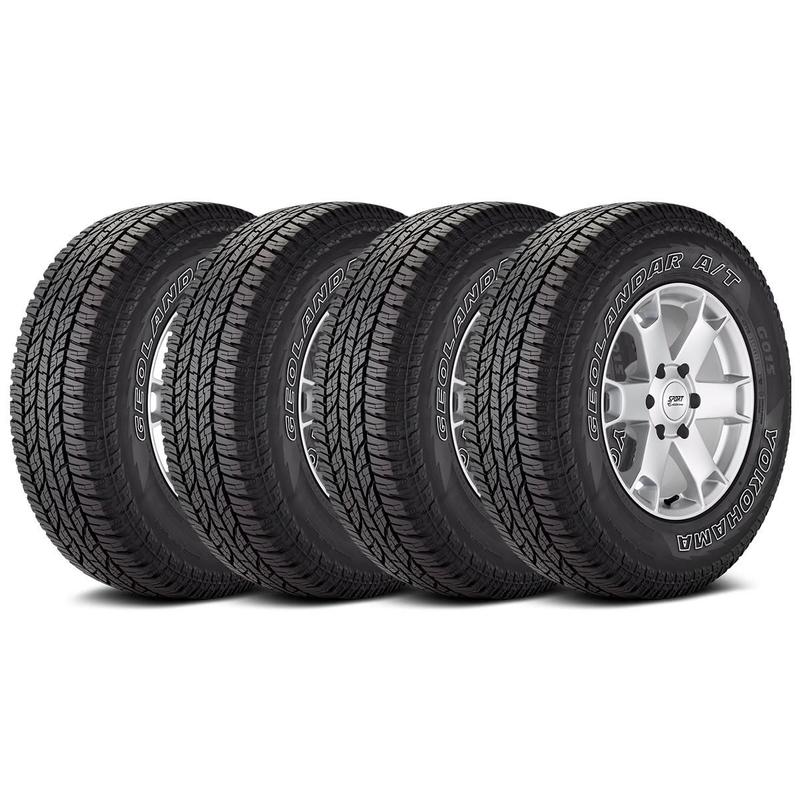 Kit 4 Pneus 265 65R17 Yokohama GEOLANDAR G015 AT 110T LB - Pneus