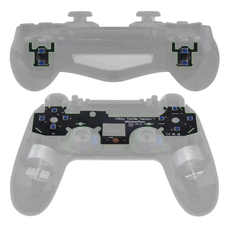 Ps4コントローラー Kit Clicky personalizado ExtremeRate para controlador PS4 CUH-ZCT2