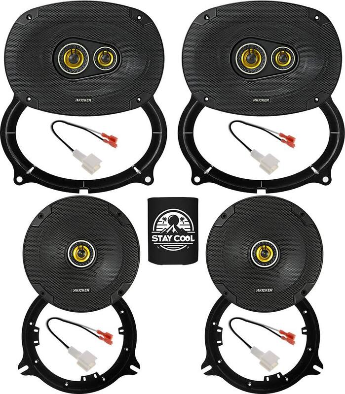Kit de atualização de alto-falante KICKER CS Series 6X9 e 6,5