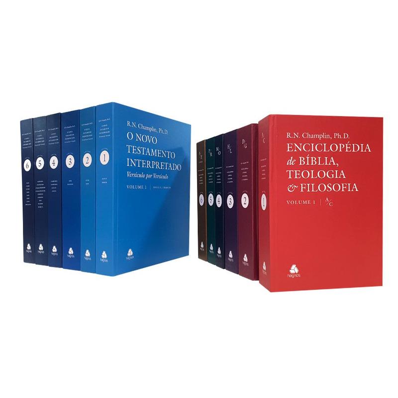 Kit Novo Testamento Interpretado + Enciclopédia Bíblia Teologia e