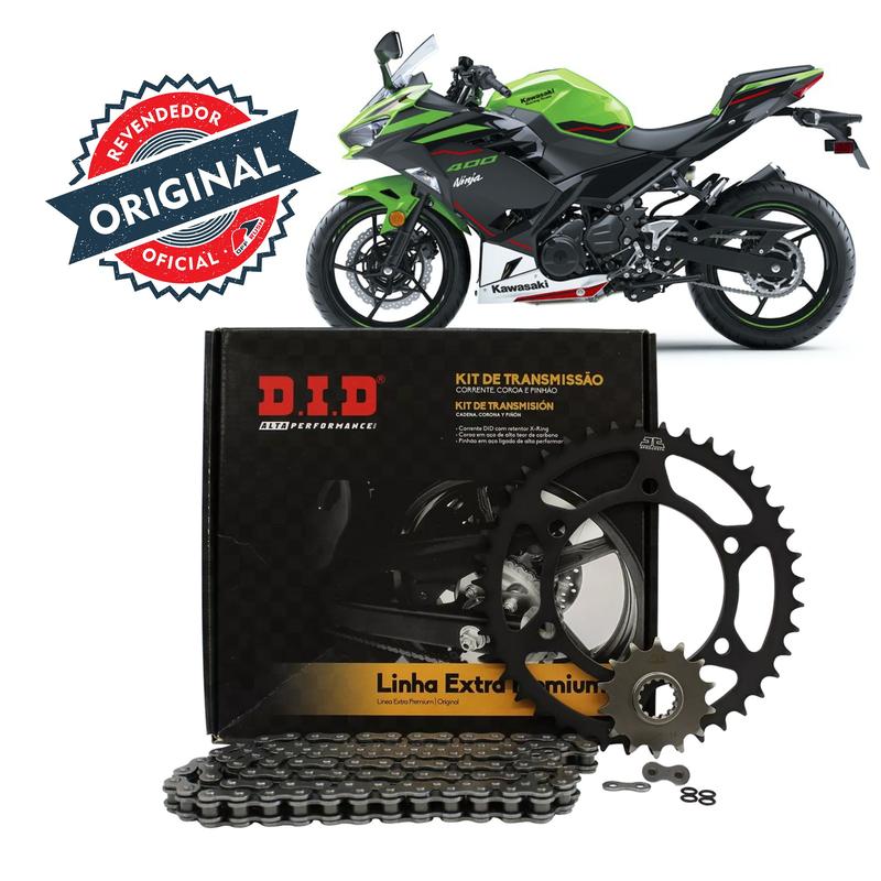 Kit Transmissão Relação Did Kawasaki Ninja 400 Ex 400 41/14T