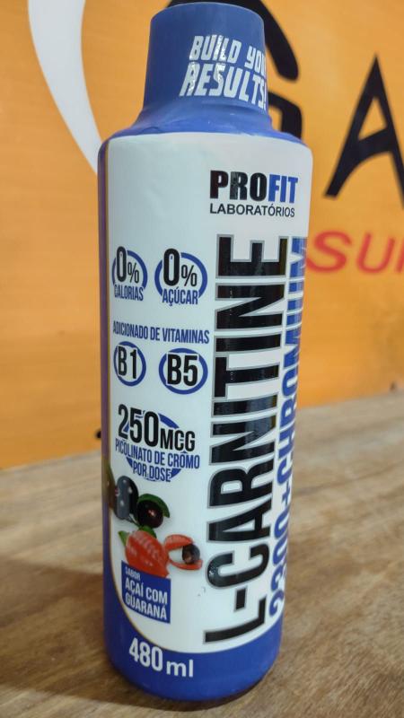 l carnitina liquida y picolinato de cromo L-Carnitine 480ml Líquida 2300 + Chromium Profit - L-Carnitina estimation of glutathione tissue Recancostat Pack:Pack of 6