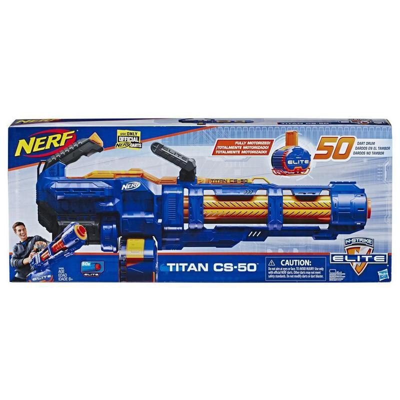 Lancador de Dardos Nerf N-Strike Elite Titan CS-50 Hasbro