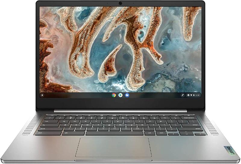 Laptop Lenovo Chromebook 3 14 FHD com tela sensível ao toque 4 GB