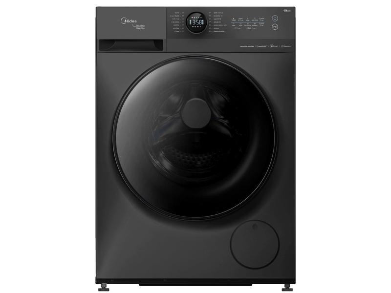 Lava e Seca Midea HealthGuard 13kg/8kg Titanium Conectada com Função Turbo - MF200D13