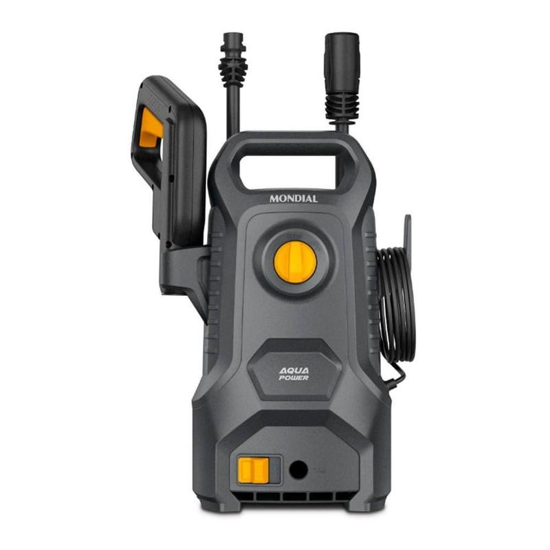 Lavadora de Alta Pressão Aqua Power LAP-04-GY 1400W 1450 PSI Preto Mondial 220V