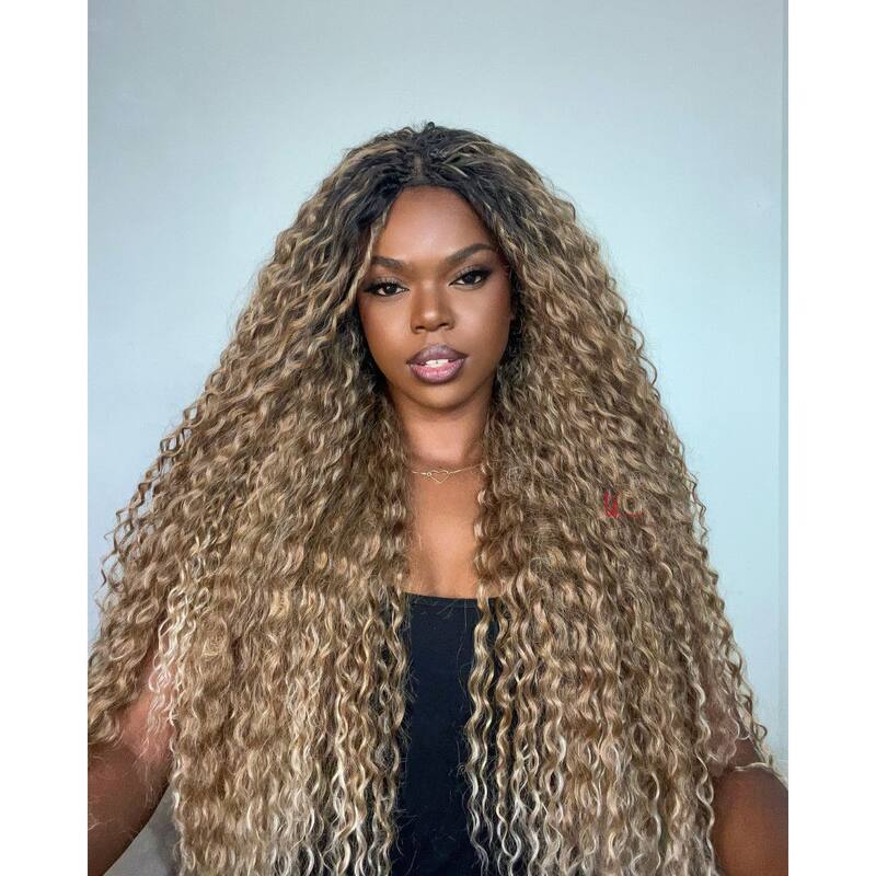 Lavinia -cabelo crochet braids -bio fibra-sleek - Mega Hair