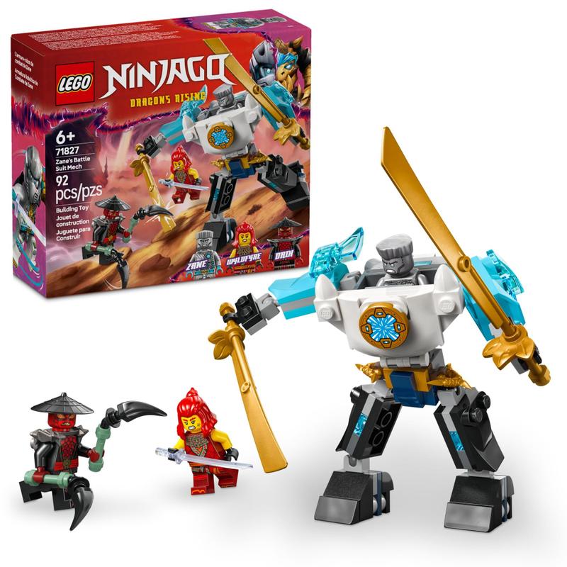 LEGO NINJAGO Zane's Battle Suit Mech 71827 - Brinquedo de