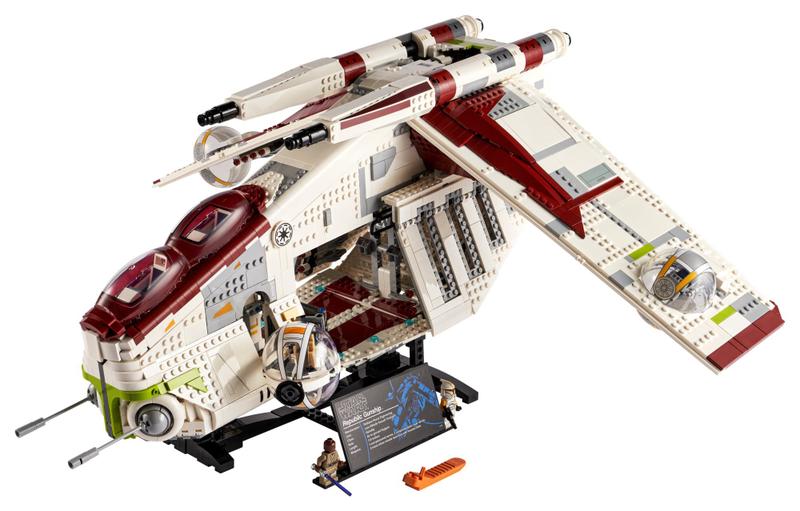 LEGO Star Wars - Republic Gunship - Brinquedos de Montar e