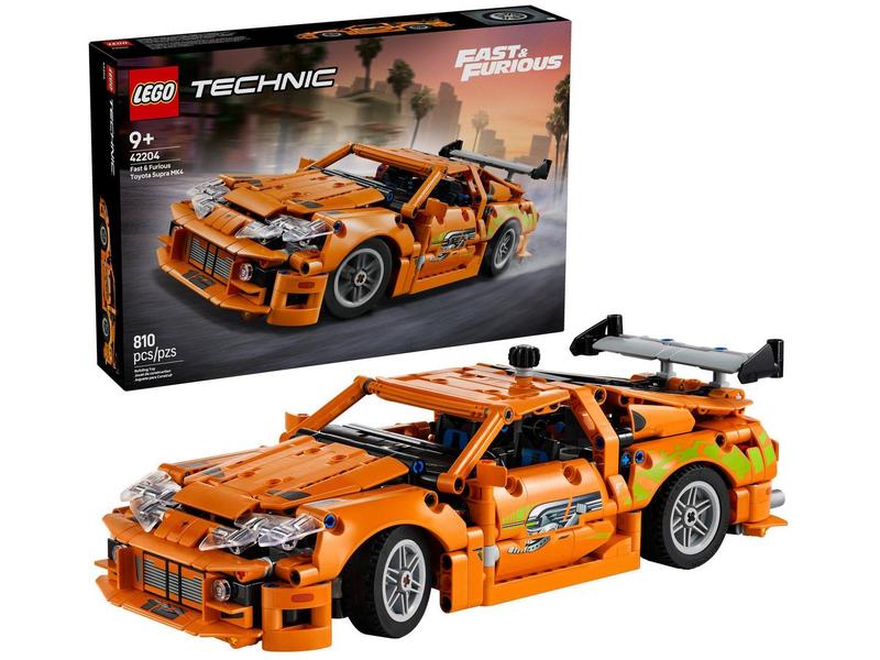 LEGO Technic Fast and Furious Toyota Supra MK4 - 42204 810 Peças
