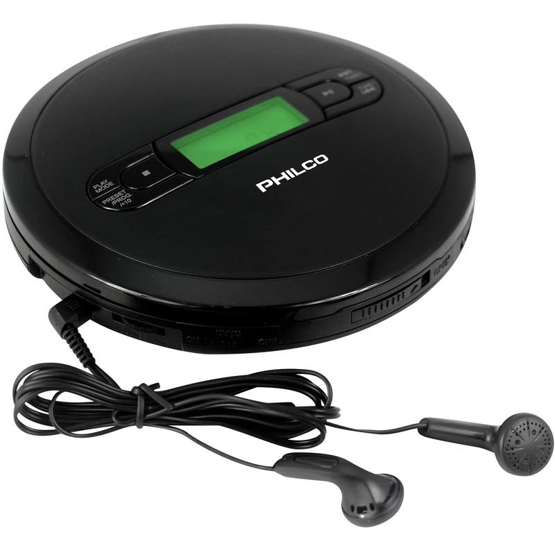 Leitor de CD Portátil Philco com Reprodução de MP3 e Rádio FM
