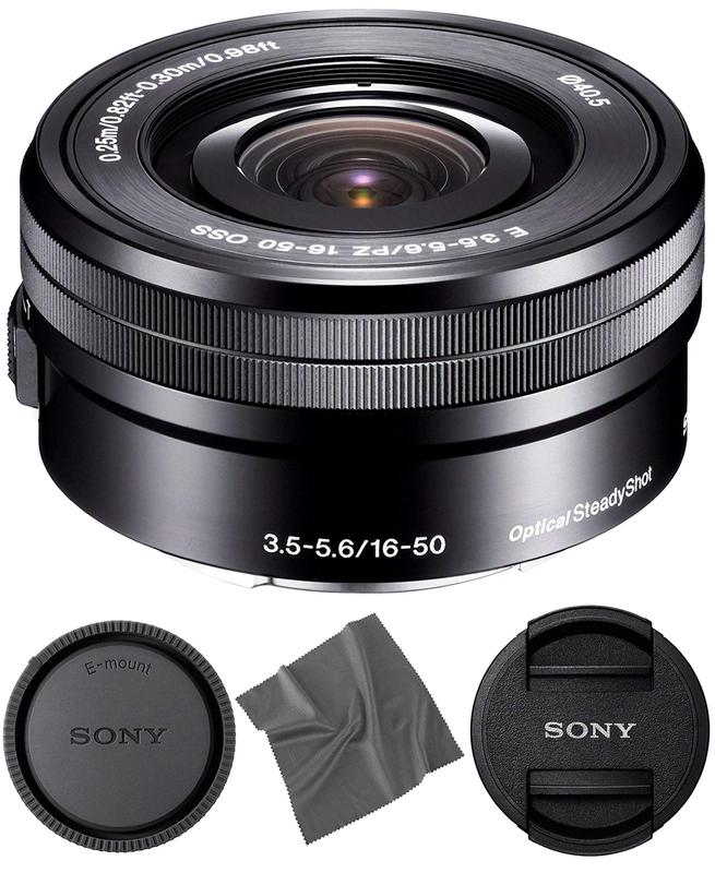 Lente Sony E PZ 16-50mm f/3.5-5.6 OSS - Compatível com Câmeras