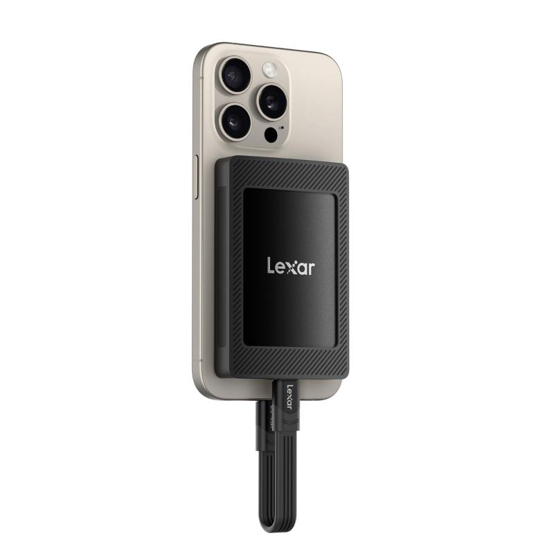 Lexar SL500 SSD Externo Portátil USB 3.2 Gen 2 Tipo-C com Kit