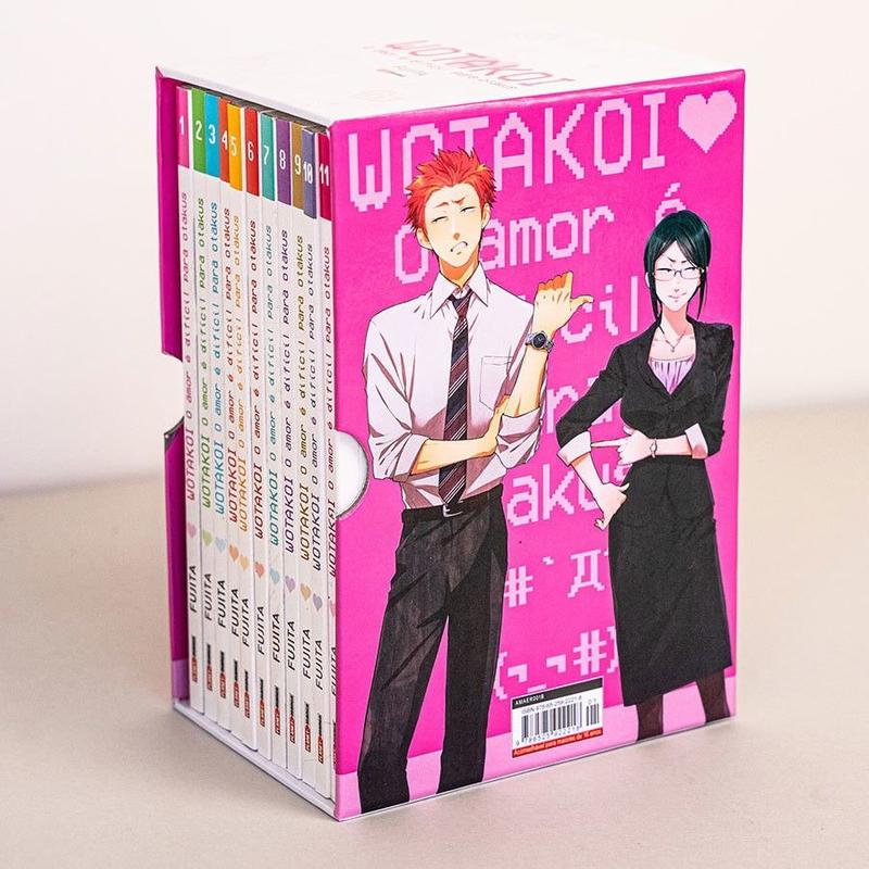 Livro - Box Wotakoi: O Amor é Difícil para Otakus (Vols. 1 ao 11