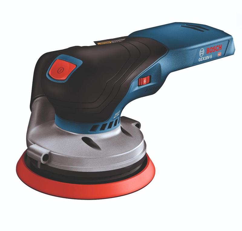 Lixadeira de órbita aleatória BOSCH GEX18V-5N 18V 125mm sem fio