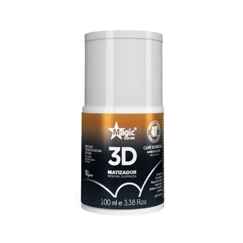 MAGIC COLOR 3D Gloss Matizador 100ml Efeitos Ruivo Loiro Moreno