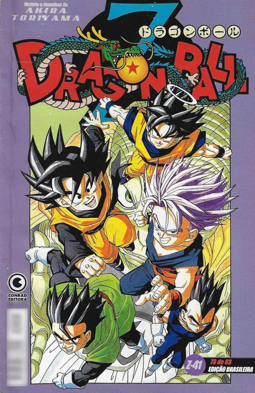 Mangá Dragon Ball Akira Toriyama Edição Z-41 (2003) - Conrad