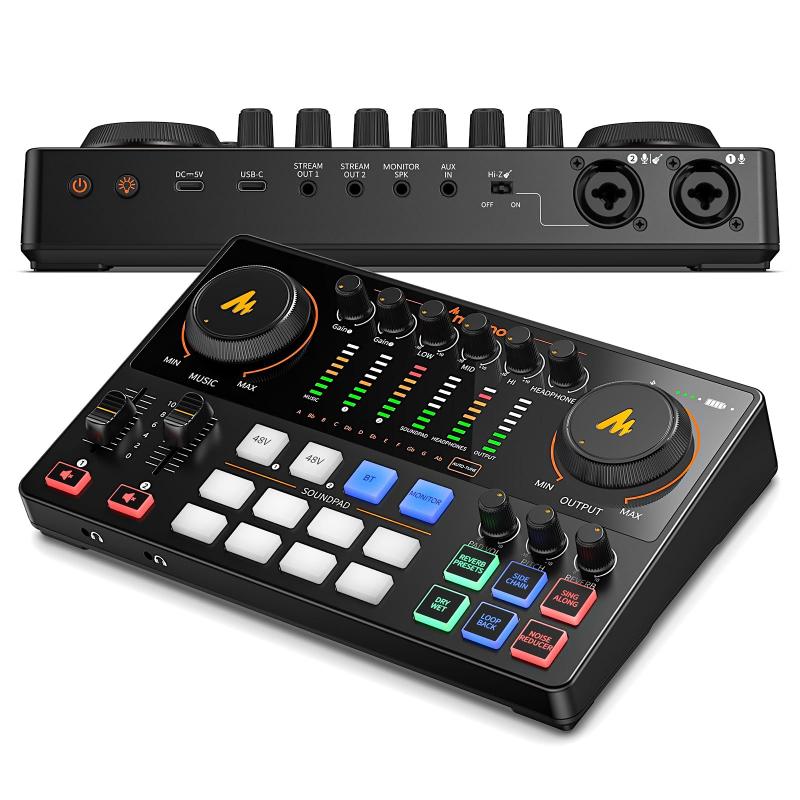 MaonoCaster E2 Gen2 - Pacote Completo de Equipamento para Podcast