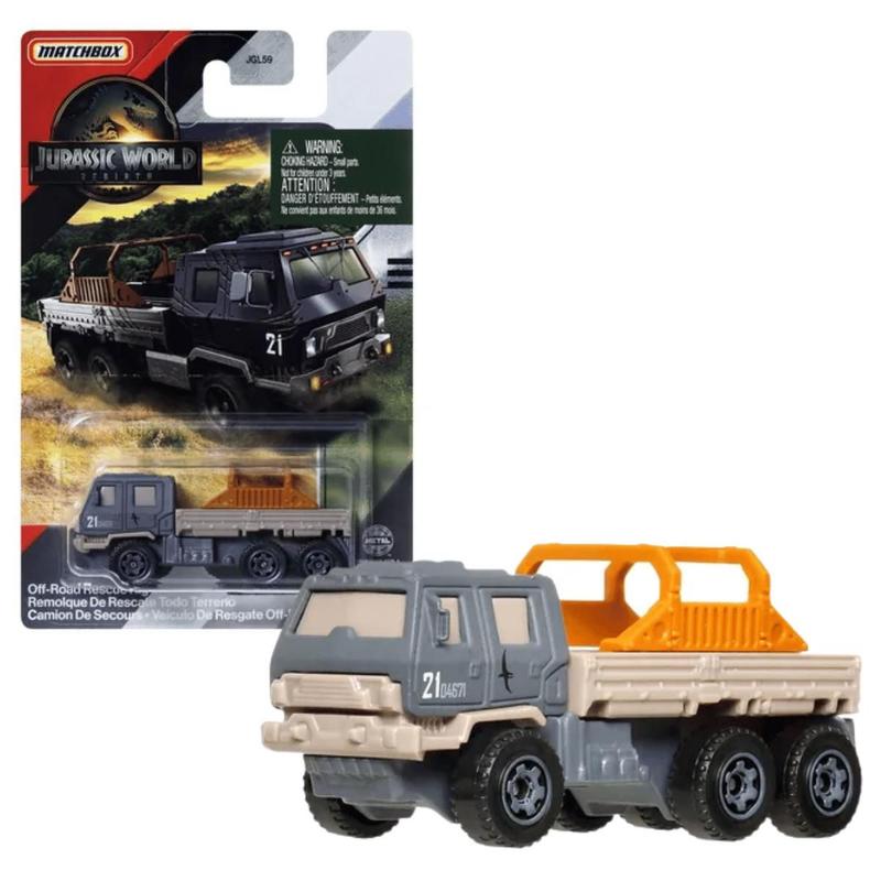 Matchbox Jurassic World Rebirth Off Road Rescue Jgk99 - Mattel