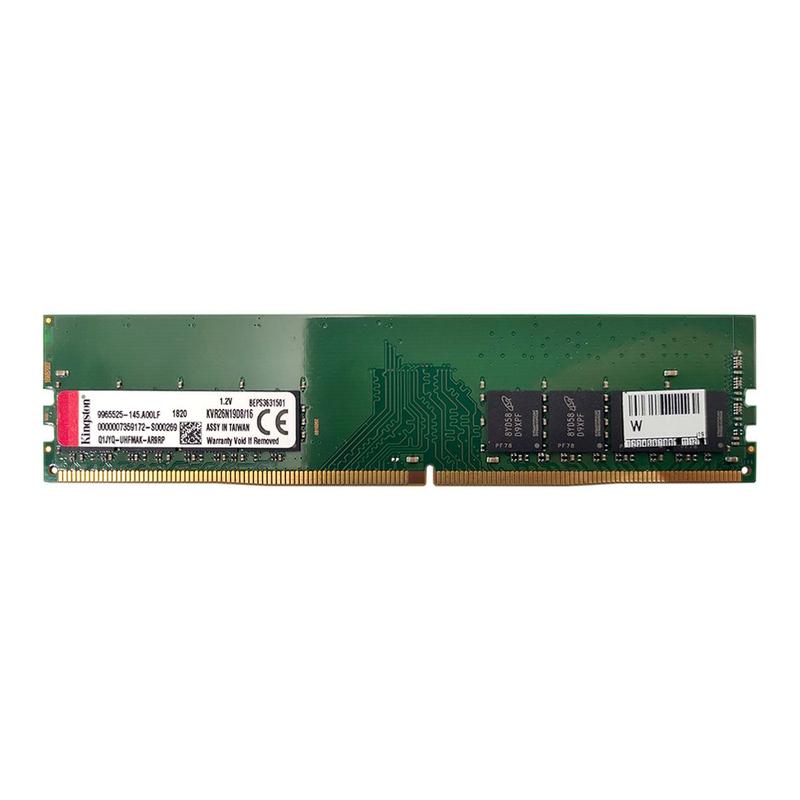 Memória Kingston 16GB, DDR4, 2666MHz, CL19 - KVR26N19D8/16