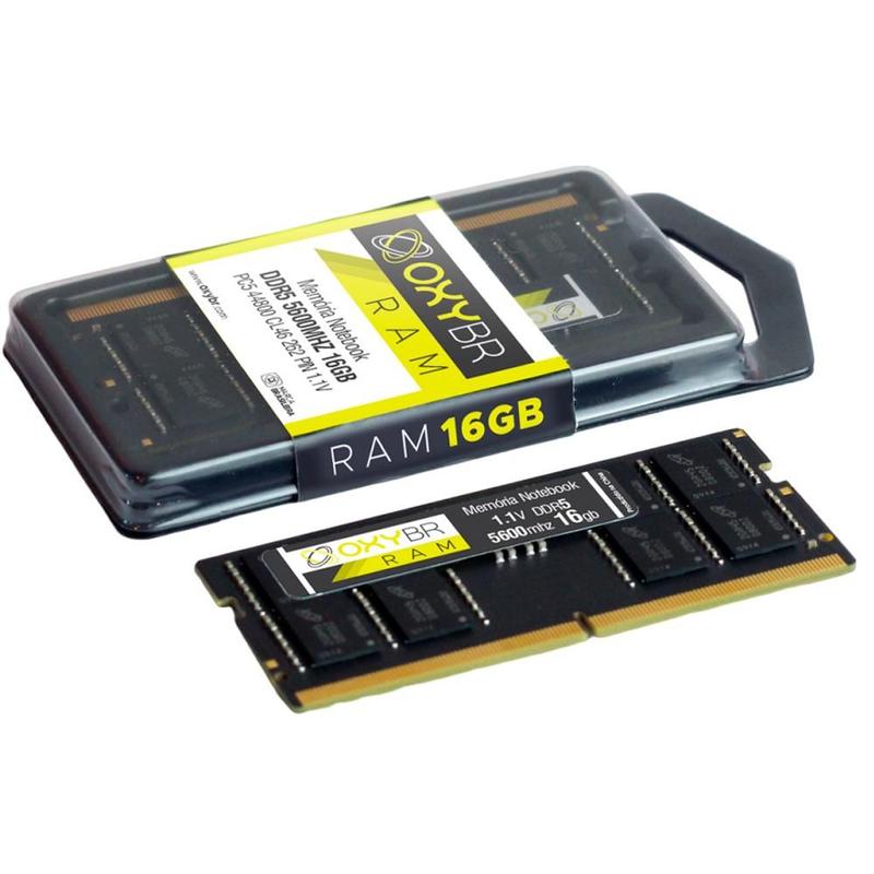 Memoria Notebook 16GB DDR5 5600MHz OXYBR OXY56S22S8/16 - Memória