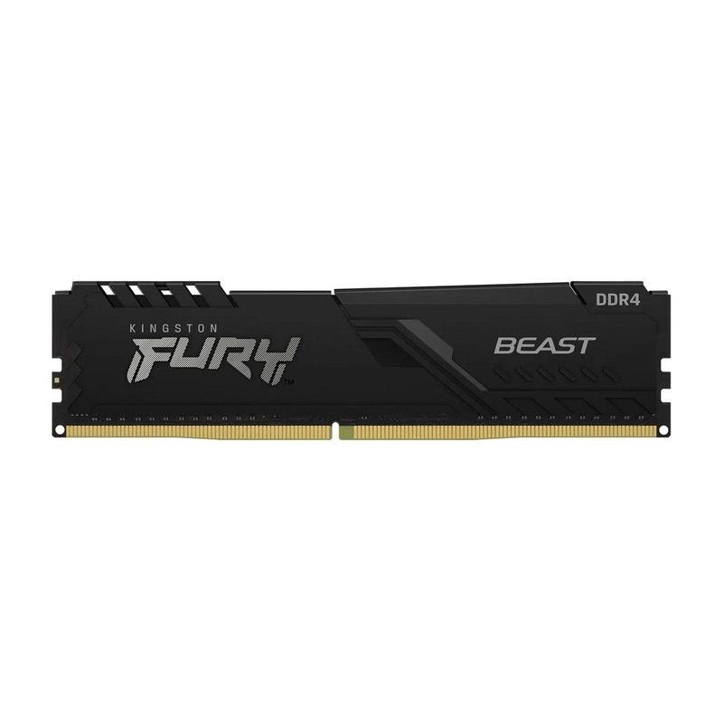 Memoria RAM Kingston Fury Beast, 16GB, 3200MT/s, DDR4, CL16, DIMM, Preto - KF432C16BB/16