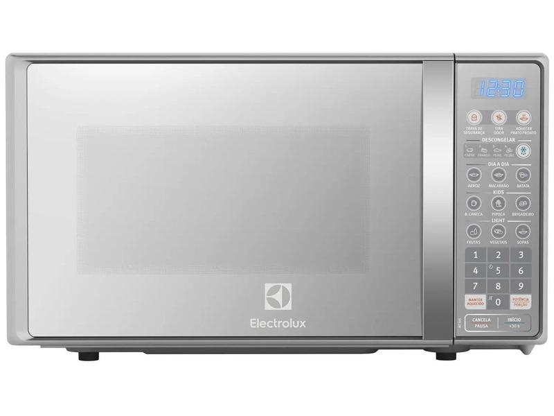 Micro-ondas Electrolux 20L cor Inox Espelhado com Função Tira Odor
