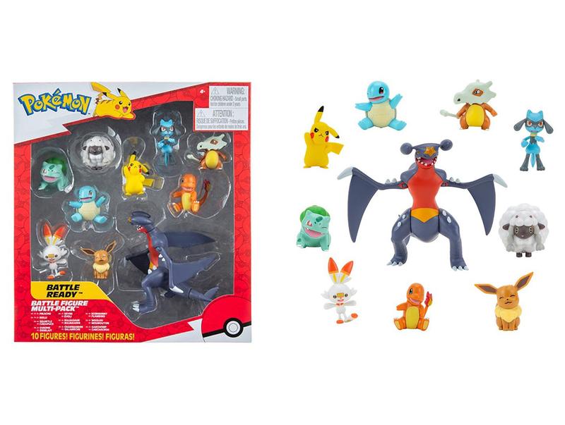 Mini Figura Pokemon Jazwares 2025 Especial - 10 Unidades Sunny