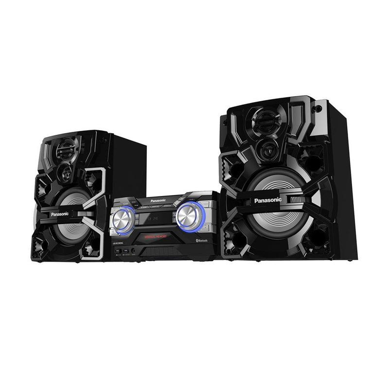 Mini System Panasonic SC-AKX700LBK USB Bluetooth 1800W RMS - Mini