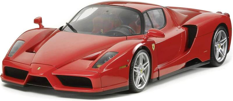 Miniatura Ferrari Enzo Tamiya Escala 1/12 Metal Detalhado