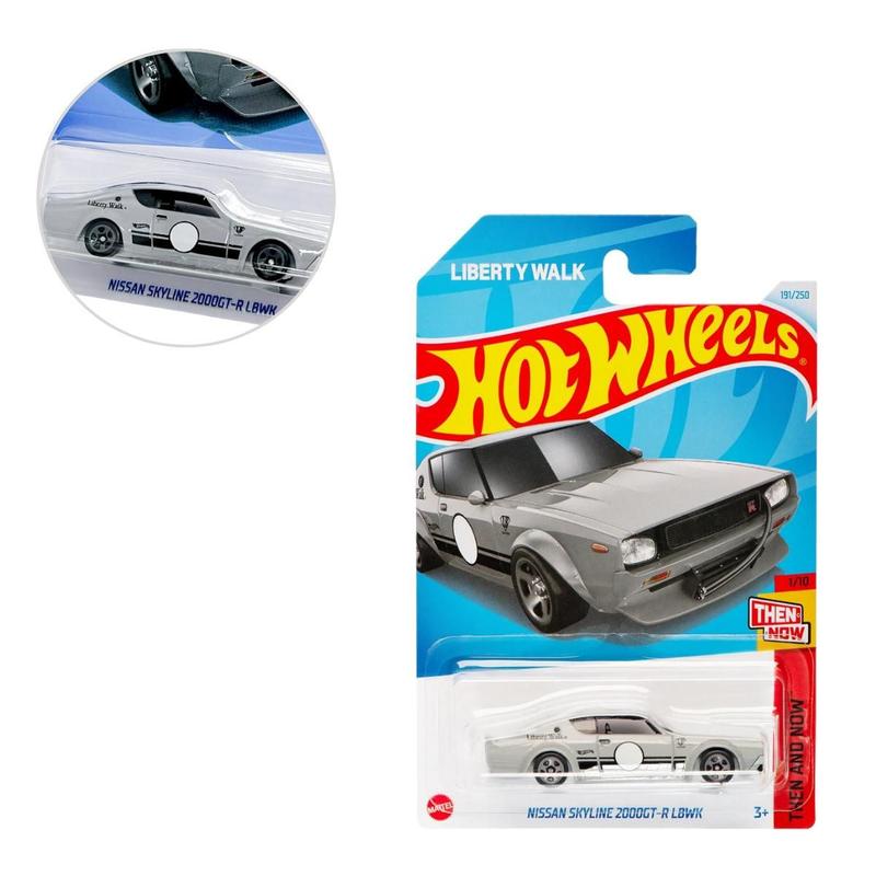 Miniatura hot wheels - nissan skyline 2000gt-r lbwk - htc65 - 191