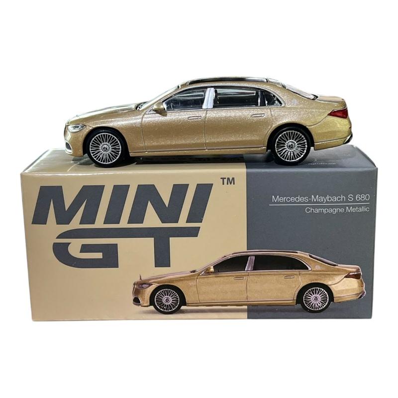 Miniatura Mercedes Benz Maybach S680 MiniGT 604 1:64 - Carrinhos e