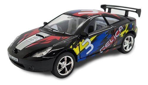 Miniatura Toyota Celica Race Metal 1:34 - Kinsmart - Carrinhos e